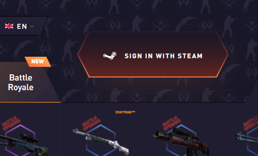 datdrop sign in with steam